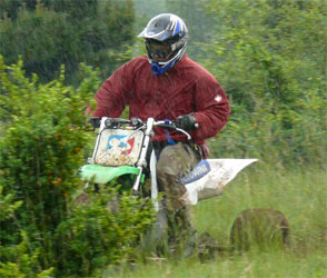 Seb sous la pluie